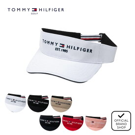【正規販売店】[Tommy Hilfiger Golf] バイザー ティエイチロゴ キャップ 帽子 ユニセックス メンズ レディース ゴルフ バイザー トミー ヒルフィガー ゴルフ THMB3F52 ヤマニゴルフ