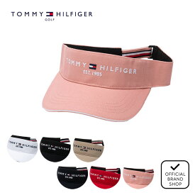 【正規販売店】[TOMMY HILFIGER GOLF] バイザー ティエイチロゴ キャップ 帽子 ユニセックス メンズ レディース ゴルフ バイザー トミー ヒルフィガー ゴルフ THMB3F52 ヤマニゴルフ