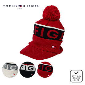 【正規販売店】[TOMMY HILFIGER GOLF] キャップ ニット キャップ 帽子 ユニセックス メンズ レディース ゴルフ ニットキャップ トミー・ヒルフィガー THMB4F53 ヤマニゴルフ