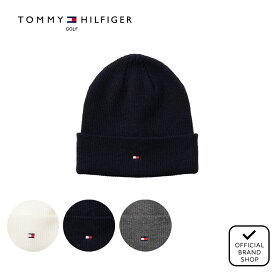 【正規販売店】[Tommy Hilfiger Golf] ビーニー フラッグ ニット帽 帽子 ユニセックス メンズ レディース ゴルフ ニットキャップ トミー・ヒルフィガー THMB5F04 ヤマニゴルフ