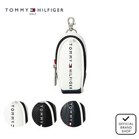 【正規販売店】[TOMMY HILFIGER GOLF] ボールポーチ FACE ユニセックス メンズ レディース ゴルフ ボールポーチ ボールケース トミー・ヒルフィガー THMG5SE2 ヤマニゴルフ