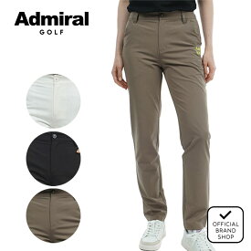 【正規販売店】[Admiral GOLF] バックディンプル ロングパンツ ゴルフウェア パンツ ボトムス レディース ゴルフ ウェア ストレッチ ハイテンション 撥水 長ズボン ウエストゴム 春夏 アドミラル ゴルフ ADLA440 ヤマニゴルフ