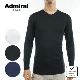 【正規販売店】[Admiral GOLF] Vネックアンダーシャツ メンズ ゴルフ インナー アドミラル ゴルフ ADMA319 ヤマニゴルフ