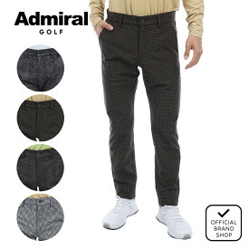 【40%OFF】【正規販売店】[Admiral GOLF] 23F ウォームストレッチ テーパードパンツ ゴルフウェア パンツ ボトムス メンズ ゴルフ ウェア アドミラル ADMA389 ヤマニゴルフ