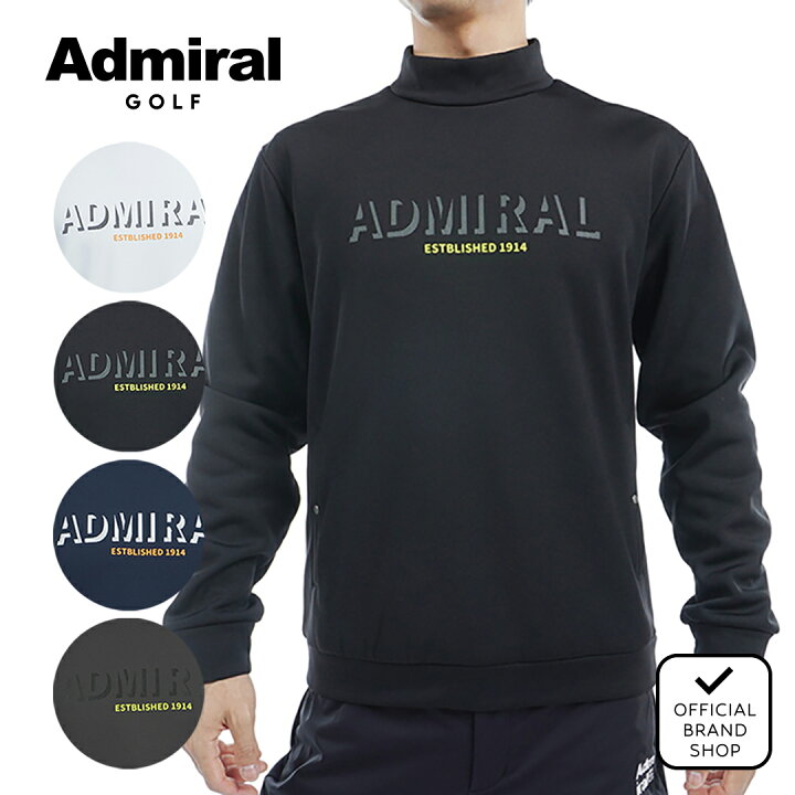 楽天市場】【正規販売店】[Admiral GOLF] ロゴモックネック  
