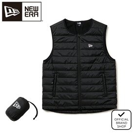 【正規販売店】[NEW ERA] [ゴルフ] インサレーティッド ベスト ブラック ゴルフウェア ベスト メンズ ゴルフ ウェア アウター ニューエラ 14669880 ERMA5GW ヤマニゴルフ