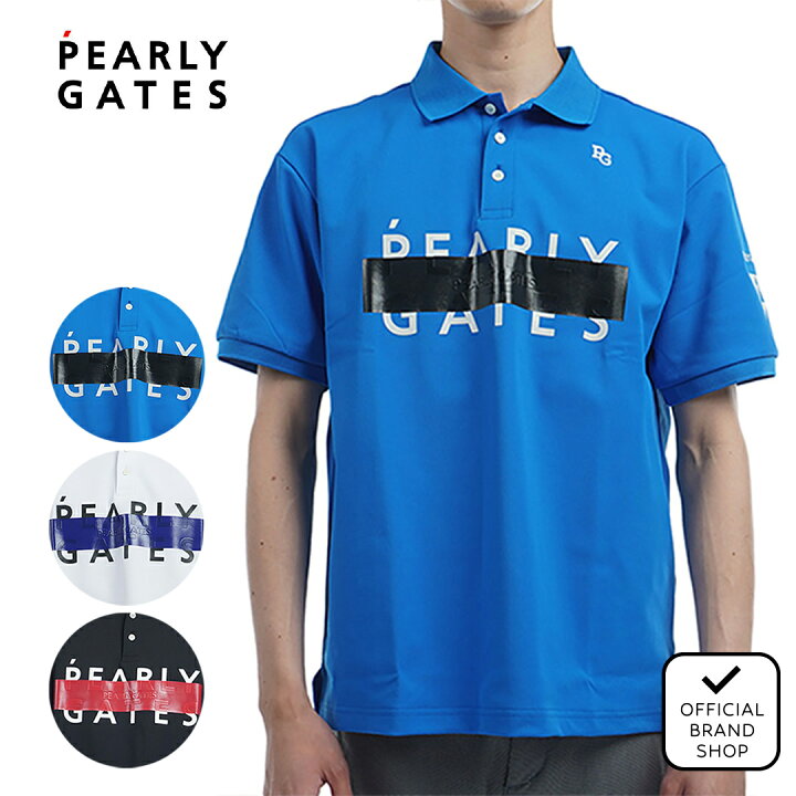 楽天市場】【正規販売店】[PEARLY GATES] 6口鹿の子 ゴルフウェア T  