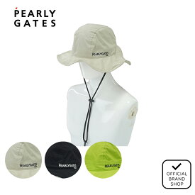 【正規販売店】[PEARLY GATES] RAINハット (UNISEX) ゴルフウェア レインウェア ユニセックス メンズ レディース ゴルフ パーリーゲイツ 053-5987413 PAMA542 ヤマニゴルフ