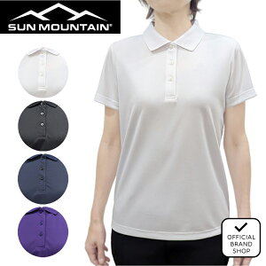 �y���K�̔��X�z[SUN MOUNTAIN] WOMEN�fS POLO �|���V���c �S���t�E�F�A T�V���c ���f�B�[�X �S���t �V���c �z������ �ʋC�� ������ ���� ������ UV�J�b�g ���O�� ���悯 ���Ă��h�~ �t�� ���� ��� ��