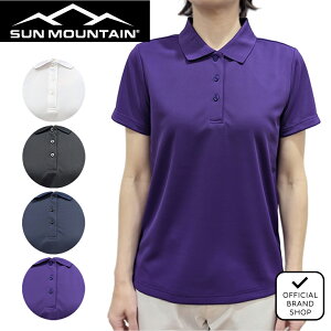 �y���K�̔��X�z[SUN MOUNTAIN] WOMEN�fS POLO �|���V���c �S���t�E�F�A T�V���c ���f�B�[�X �S���t �V���c �z������ �ʋC�� ������ ���� ������ UV�J�b�g ���O�� ���悯 ���Ă��h�~ �t�� ���� ��� ��