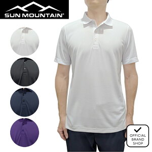 �y���K�̔��X�z[SUN MOUNTAIN] MEN�fS POLO �|���V���c �S���t�E�F�A T�V���c �����Y �S���t �V���c �z������ �ʋC�� ������ ���� ������ UV�J�b�g ���O�� ���悯 ���Ă��h�~ �t�� ���� ��� �������