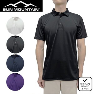 �y���K�̔��X�z[SUN MOUNTAIN] MEN�fS POLO �|���V���c �S���t�E�F�A T�V���c �����Y �S���t �V���c �z������ �ʋC�� ������ ���� ������ UV�J�b�g ���O�� ���悯 ���Ă��h�~ �t�� ���� ��� �������