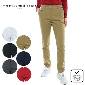 【40%OFF】【正規販売店】[TOMMY HILFIGER GOLF] 23F ストレッチツイル フラッグパンツ ゴルフウェア パンツ ボトムス レディース ゴルフ ウェア トミー・ヒルフィガー THLA356 ヤマニゴルフ