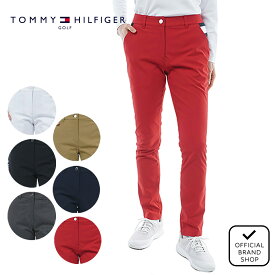 【40%OFF】【正規販売店】[TOMMY HILFIGER GOLF] 23F ストレッチツイル フラッグパンツ ゴルフウェア パンツ ボトムス レディース ゴルフ ウェア トミー・ヒルフィガー THLA356 ヤマニゴルフ