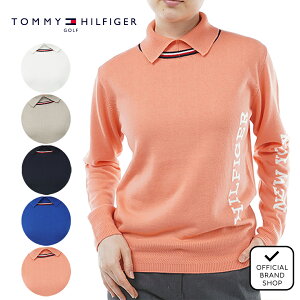 ySTCYI 60%OFFzyK̔Xz[Tommy Hilfiger Golf] 23F S ^[glbNZ[^[ StEFA Z[^[ jbg fB[X St EFA g~[EqtBK[ THLA366 }jSt