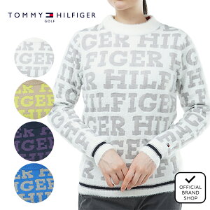 ySTCYI 60%OFFzyK̔Xz[Tommy Hilfiger Golf] 23F g[iS N[lbNZ[^[ StEFA Z[^[ jbg fB[X St EFA g~[EqtBK[ THLA377 }j