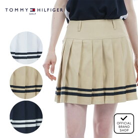 【40%OFF】【正規販売店】[TOMMY HILFIGER GOLF] フレアプリーツ スカート ゴルフウェア スカート レディース ゴルフ ウェア 吸水速乾 通気性 涼しい 速乾 清涼感 ストレッチ ハイテンション 春夏 トミー ヒルフィガー ゴルフ THLA404 ヤマニゴルフ