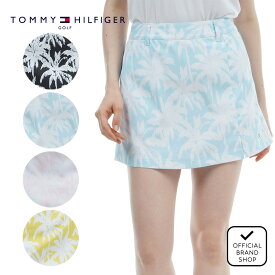 【大特価＼税込4,400円／】【正規販売店】[Tommy Hilfiger Golf] パームツリー キュロットパンツ ゴルフウェア パンツ ボトムス レディース ゴルフ ウェア 吸水速乾 通気性 涼しい 速乾 清涼感 UVカット 紫外線 日よけ 日焼け防止 トミー ヒルフィガー ゴルフ ヤマニゴルフ