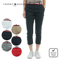 【40%OFF】【正規販売店】[Tommy Hilfiger Golf] ベルテッドツイル 3/4パンツ ゴルフウェア パンツ ボト…
