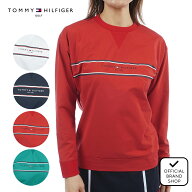【40%OFF】【正規販売店】[Tommy Hilfiger Golf] フロントロゴ 長袖スウェットシャツ ゴルフウェア トレ…