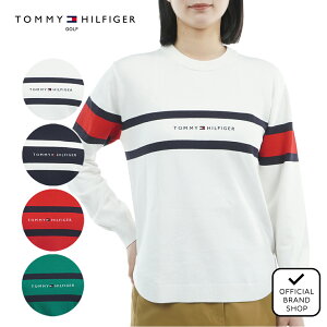 yK̔Xz[Tommy Hilfiger Golf] tgS N[lbNjbg StEFA Z[^[ jbg fB[X St EFA   H~ g~[ qtBK[ St THLA566 }jS