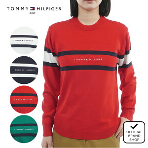 yK̔Xz[Tommy Hilfiger Golf] tgS N[lbNjbg StEFA Z[^[ jbg fB[X St EFA   H~ g~[ qtBK[ St THLA566 }jS