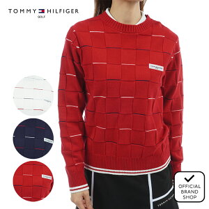 yK̔Xz[Tommy Hilfiger Golf] }V}^b` N[lbNjbg StEFA Z[^[ jbg fB[X St EFA  H~ g~[ qtBK[ St THLA584 }jS