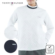 【正規販売店】[Tommy Hilfiger Golf] キルトジャカード モックスウェット ゴルフウェア トレーナー パー…