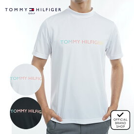 【40%OFF】【正規販売店】[TOMMY HILFIGER GOLF]メンズ グラデーションロゴ モックネックシャツ トミー ヒルフィガー ゴルフ