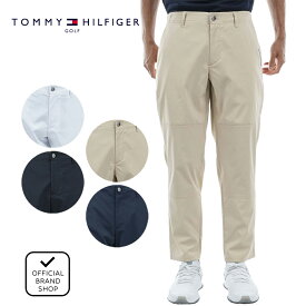 【40%OFF】【正規販売店】[TOMMY HILFIGER GOLF] ハイブリッド リラックステーパードパンツ ゴルフウェア パンツ ボトムス メンズ ゴルフ ウェア 吸水速乾 通気性 涼しい 速乾 清涼感 UVカット 紫外線 日よけ トミー ヒルフィガー ゴルフ THMA411 ヤマニゴルフ