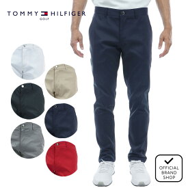 【正規販売店】[TOMMY HILFIGER GOLF] ベーシック テーパードパンツ ゴルフウェア パンツ ボトムス メンズ ゴルフ ウェア ストレッチ ハイテンション テーパード 長ズボン 春夏 定番 トミー ヒルフィガー ゴルフ THMA424 ヤマニゴルフ