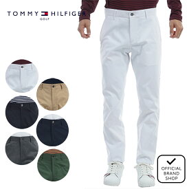 【30%OFF】【正規販売店】[TOMMY HILFIGER GOLF] ベーシック　テーパードパンツ ゴルフウェア パンツ ボトムス メンズ ゴルフ ウェア ストレッチ ハイテンション シンプル 長ズボン テーパード 初秋 秋冬 トミー・ヒルフィガー THMA455 ヤマニゴルフ