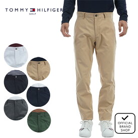 【30%OFF】【正規販売店】[TOMMY HILFIGER GOLF] ベーシック　テーパードパンツ ゴルフウェア パンツ ボトムス メンズ ゴルフ ウェア ストレッチ ハイテンション シンプル 長ズボン テーパード 初秋 秋冬 トミー・ヒルフィガー THMA455 ヤマニゴルフ