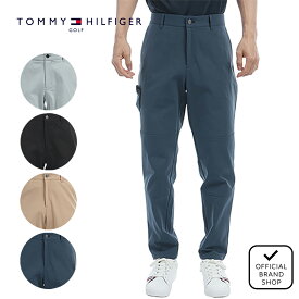 【30%OFF】【正規販売店】[TOMMY HILFIGER GOLF] 撥水　リラックステーパードパンツ ゴルフウェア パンツ ボトムス メンズ ゴルフ ウェア 撥水 ストレッチ ハイテンション スポーティー シンプル 長ズボン トミー・ヒルフィガー THMA487 ヤマニゴルフ