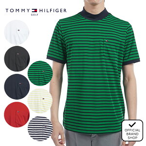 �y30%OFF�z�y���K�̔��X�z[Tommy Hilfiger Golf] �G�b�Z���V���� �������b�N�l�b�N�V���c �S���t�E�F�A T�V���c �����Y �S���t �V���c �z������ �ʋC�� ������ ���� ������ UV�J�b�g ���O�� ���悯 ��