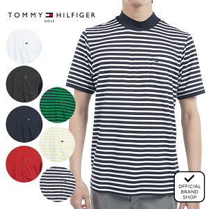 �y30%OFF�z�y���K�̔��X�z[Tommy Hilfiger Golf] �G�b�Z���V���� �������b�N�l�b�N�V���c �S���t�E�F�A T�V���c �����Y �S���t �V���c �z������ �ʋC�� ������ ���� ������ UV�J�b�g ���O�� ���悯 ��