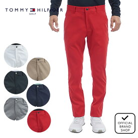 【30%OFF】【正規販売店】[TOMMY HILFIGER GOLF] ベーシック テーパードパンツ ゴルフウェア パンツ ボトムス メンズ ゴルフ ウェア ストレッチ ハイテンション おしゃれ 長ズボン テーパード 春夏 定番 トミー・ヒルフィガー THMA516 ヤマニゴルフ