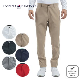 【30%OFF】【正規販売店】[TOMMY HILFIGER GOLF] ベーシック テーパードパンツ ゴルフウェア パンツ ボトムス メンズ ゴルフ ウェア ストレッチ ハイテンション おしゃれ 長ズボン テーパード 春夏 定番 トミー・ヒルフィガー THMA516 ヤマニゴルフ