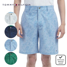 【30%OFF】【正規販売店】[TOMMY HILFIGER GOLF] リゾートプリント ショートパンツ ゴルフウェア パンツ ボトムス メンズ ゴルフ ウェア ストレッチ ハイテンション おしゃれ かっこいい 短パン 春夏 トミー・ヒルフィガー THMA523 ヤマニゴルフ