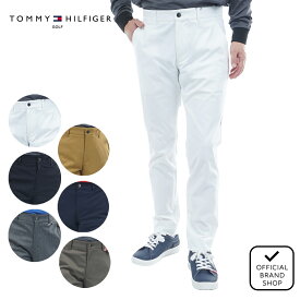 【正規販売店】[Tommy Hilfiger Golf] ベーシック テーパードパンツ ゴルフウェア パンツ ボトムス メンズ ゴルフ ウェア ストレッチ ハイテンション 長ズボン テーパード 秋冬 定番 トミー・ヒルフィガー THMA566 ヤマニゴルフ