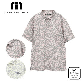 【30%OFF】【正規販売店】[TRAVISMATHEW] フローラルプリント 半袖ポロ(MENS) ゴルフウェア Tシャツ メンズ ゴルフ シャツ トラヴィスマシュー 7AL028 TMMA52U ヤマニゴルフ
