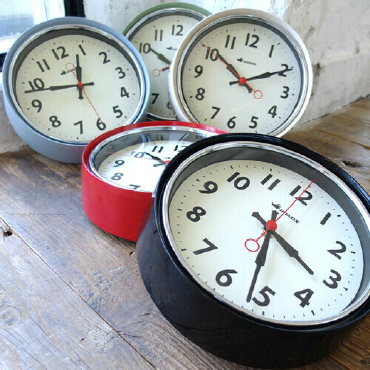 楽天市場】ウォールクロック WALL CLOCK【DULTON ダルトン】ブラック 