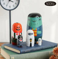在庫限り！ハロウィン マトリョーシカ モンスター NOOKs / ヌークス　インテリア　雑貨　置物　オブジェ…
