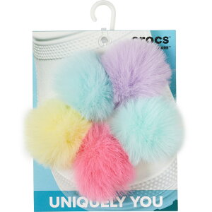 �y�W�r�b�c�`���[���z�y�N���b�N�X�p�A�N�Z�T���[�zcrocs 25Q1 �N���b�N�X �W�r�b�c�`���[�� �u���C�g �J���[ �p�t �{�[�� 5�p�b�N Jibbitz charms Bright Color Puff Ba 10009279