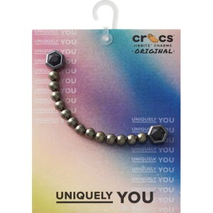 �y�W�r�b�c�`���[��/�p���N �K�����^�� �`�F�[���zcrocs 25Q2 Jibbitz charms Punk Gunmetal Chain 10015557