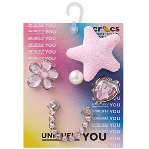 �y�W�r�b�c�`���[��/�s���N �A���h �p�[�� 5�p�b�N�zcrocs 25Q3 Jibbitz charms Pink and Pearl 5Pack 10016421