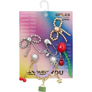 �y�W�r�b�c�`���[��/���^ �A�C�R�� 5�p�b�N�zcrocs 25Q4 Jibbitz charms Meta Icon 5 Pack 10016473