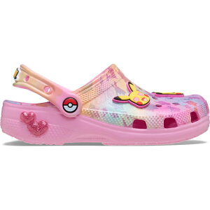 yzyNbNX/|PbgX^[/usJ`EvsN NVbN NbOzcrocs 25Q2 6/11 KID'S PIKACHU PINK CLASSIC CLOG Multi 211229-90H
