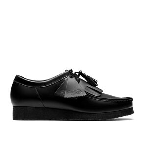 yzyN[NX IWiX/M r[/^bZzClarks AW25 M Wallabee Black HiShine Leather 26183780