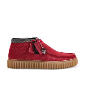 【送料無料】【クラークス オリジナルス/M トーヒルハイ/ストレンジャーシングス】Clarks AW25 11/13 M Torhill Hi ST Red -Stranger Things- 26184649